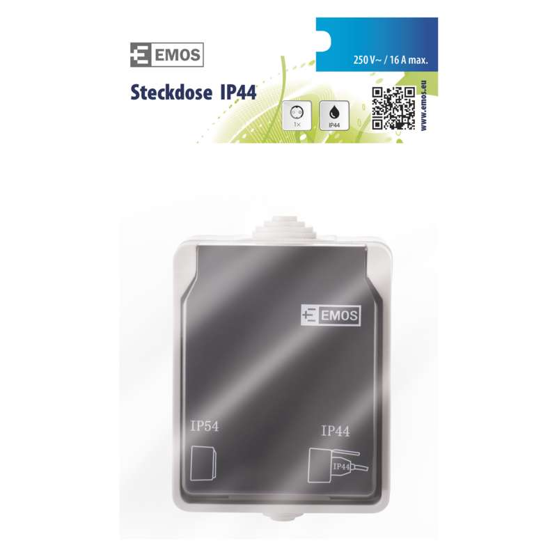 EMOS Fali aljzat IP44 SCHUKO - Image 3
