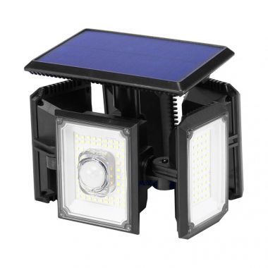 5 paneles forgatható 300 LED-es szolár lámpa - Image 3