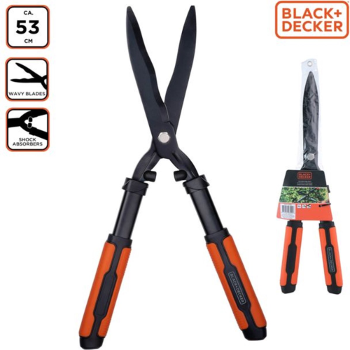 BLACK+DECKER Sövényvágó, hullámos penge (21'' ) 53cm