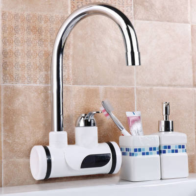 Fali csatlakozós vízmelegítő csaptelep, LED kijelzővel - Image 2