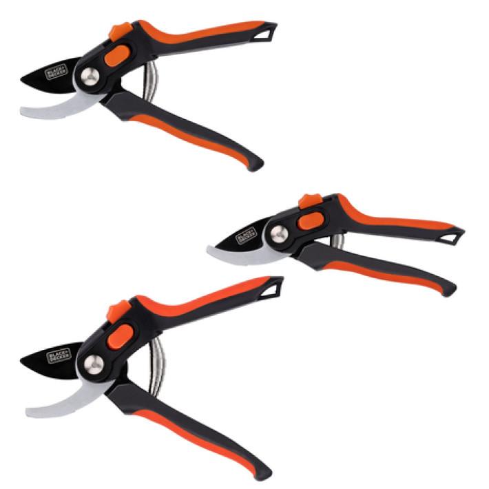 BLACK+DECKER Metszőolló, mellévágó 20,3cm edzett acél pengével - Image 4